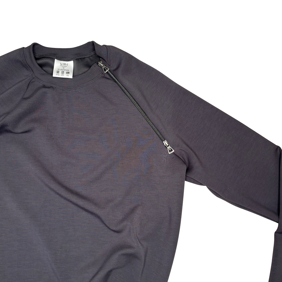 long sleeve chest access shirt