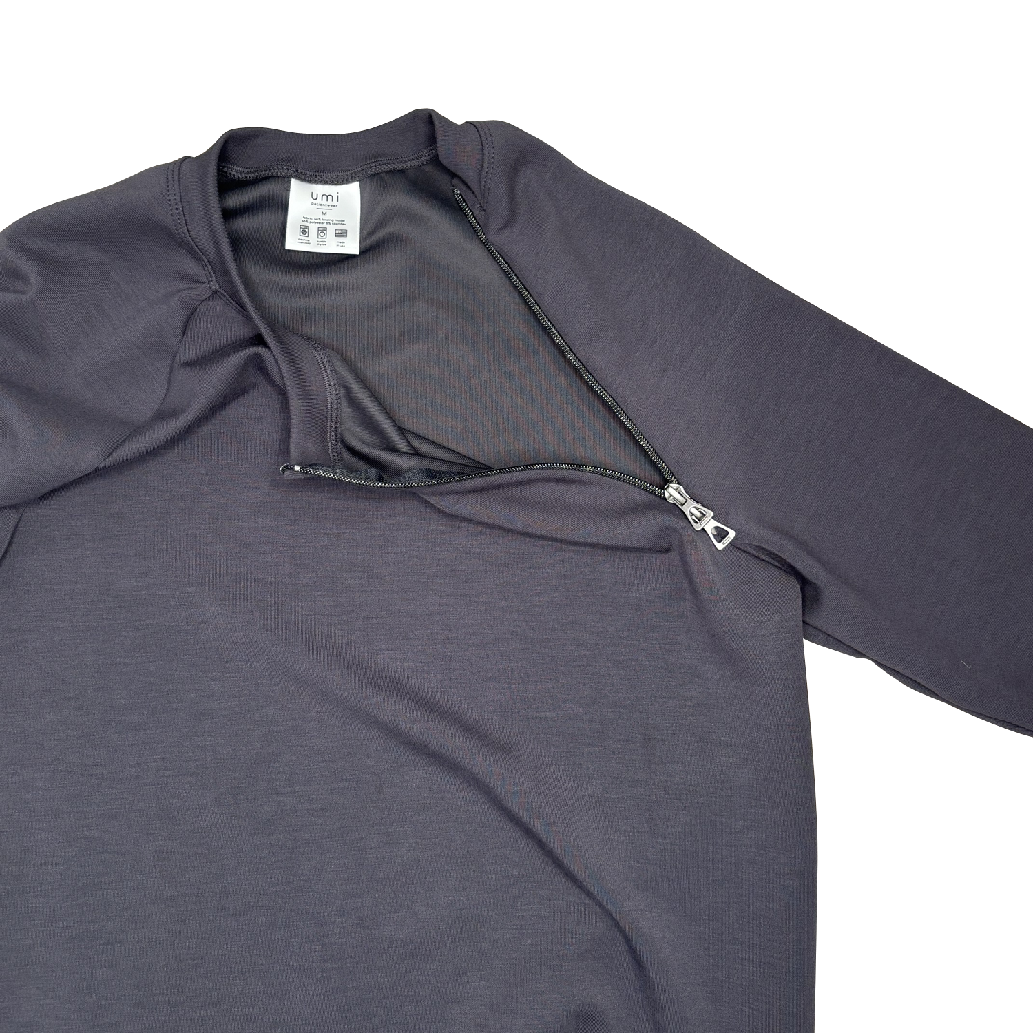 long sleeve chest access shirt